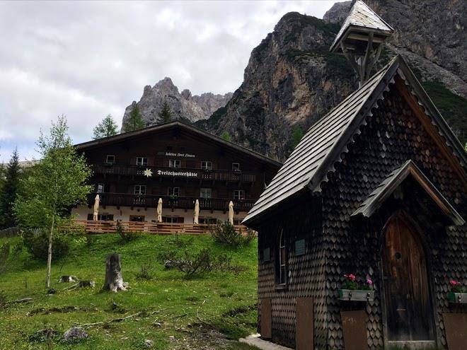 Dreischusterhutte rifugio tre scarperi