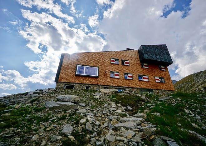 Rifugio passo ponte di ghiaccio