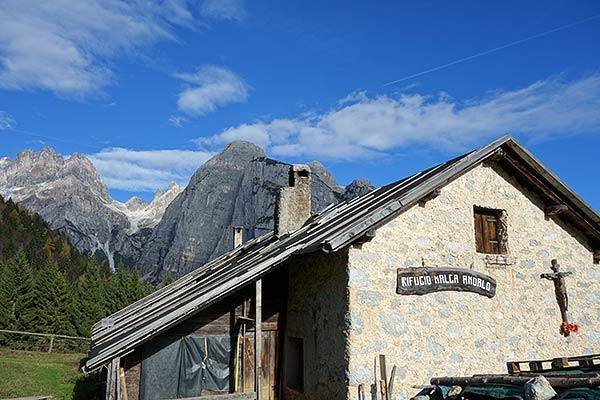 Croz dell'altissimo rifugio