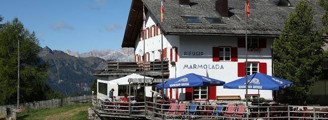 Rifugio castiglioni marmolada