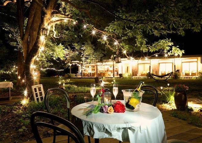 En the garden