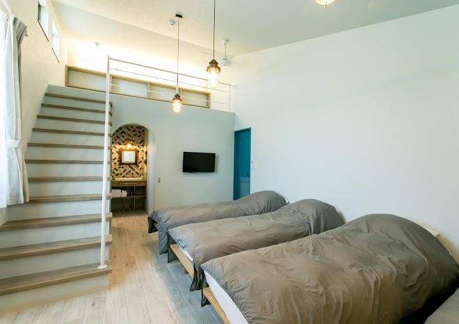 An inn pension musashi where you can stay with your pet