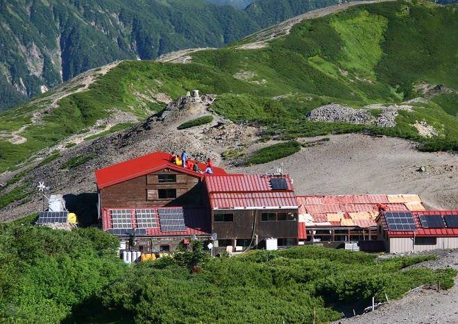 Chogatake hutte