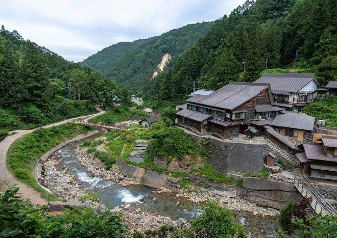 Jigokudani hot spring korakukan