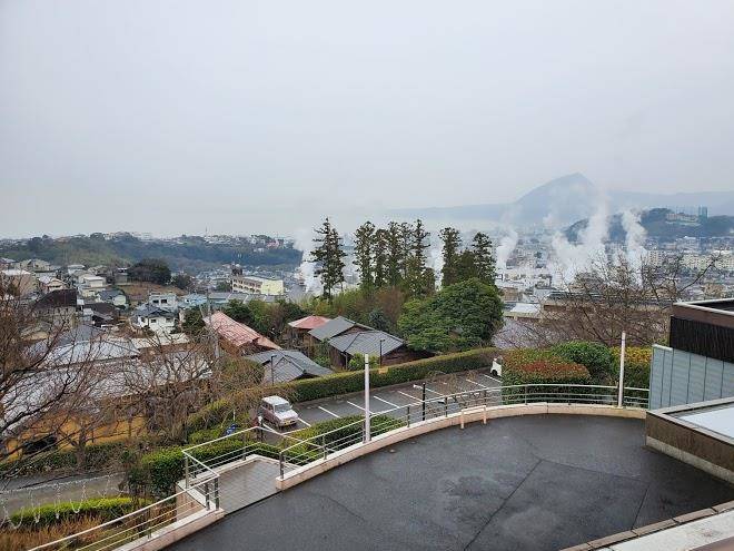Superb view of the inn sakuratei