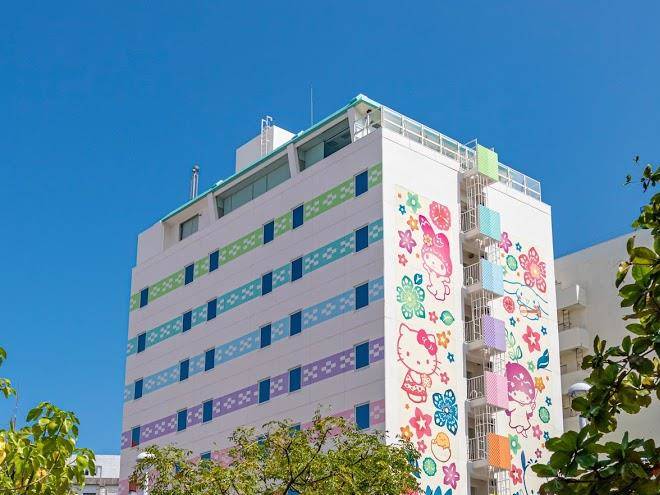 Hotel okinawa with sanrio characters