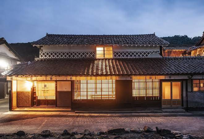 Nipponia izumo sagiura fisherman town