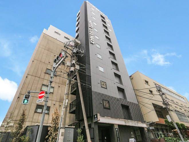 Hotel livemax tokyo kanda in front of the station
