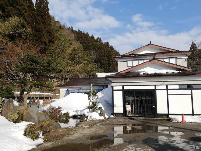 Hot water of sawa onsen jizo of hot water