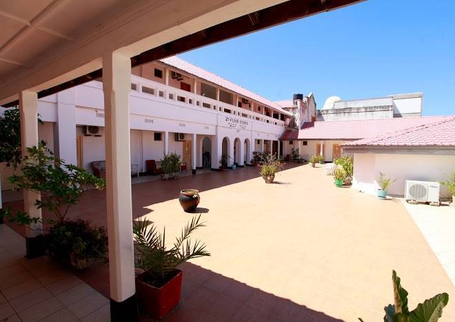 New palm tree hotel