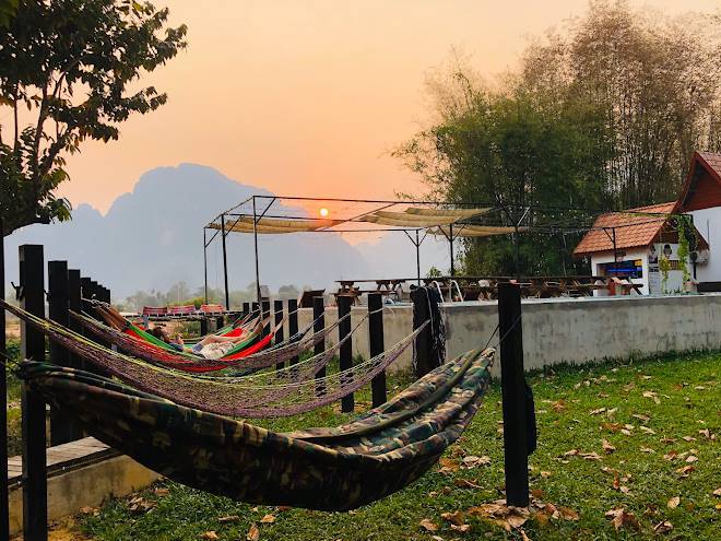 Magic monkey garden hammock dormitory