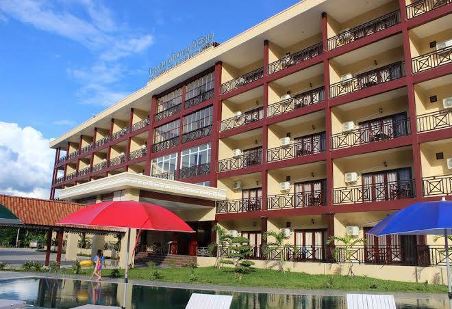 The grand riverside hotel