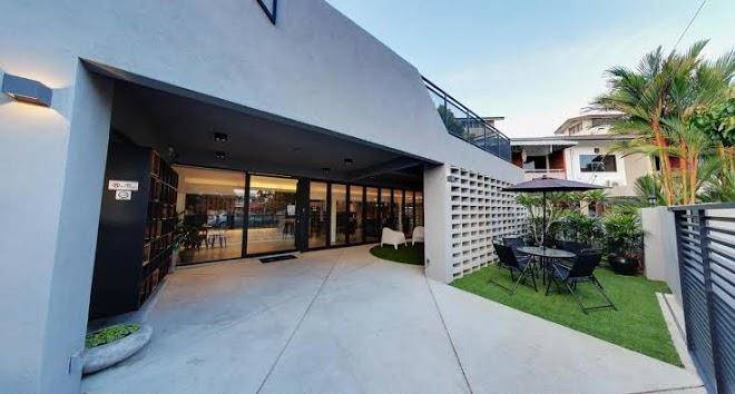 Modern cave boutique stay