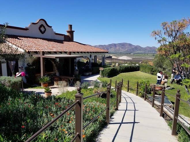 Only entrance to hacienda guadalupe hotel and restaurant