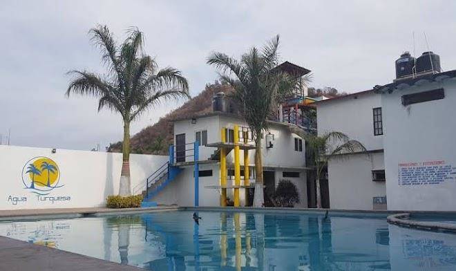 Agua turquesa