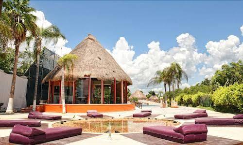 Tropical location riviera maya