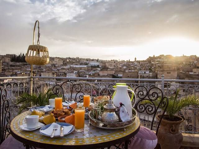 Riad sunrise