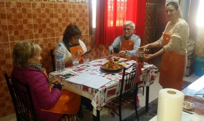 Marrakech cooking class family