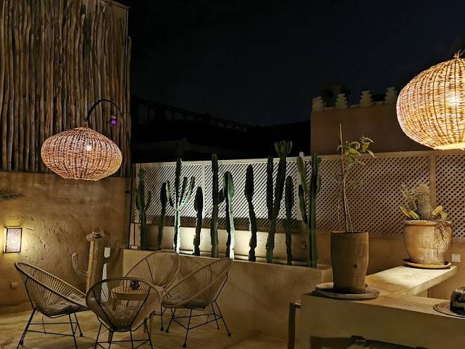 Riad bamboo marrakech
