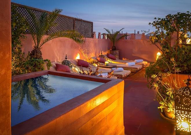Riad sable chaud
