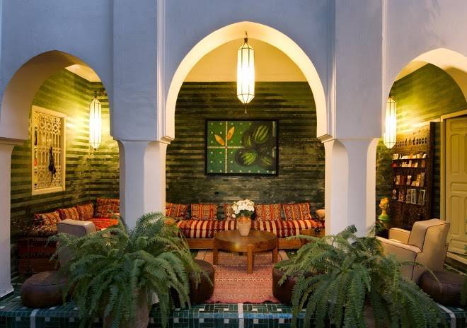 Riad vert