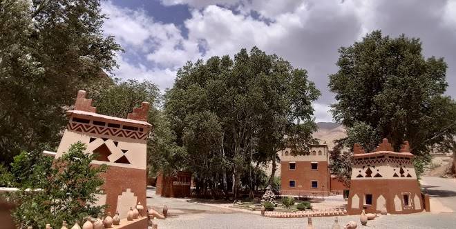 Hotel berber de la montagne
