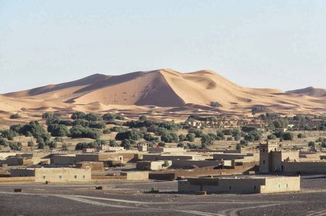 Kasbah hotel panorama merzouga