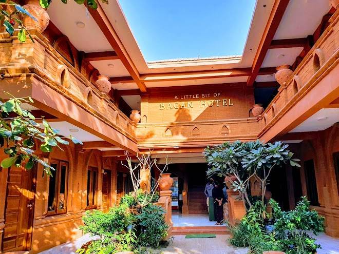 A little bit of bagan hotel