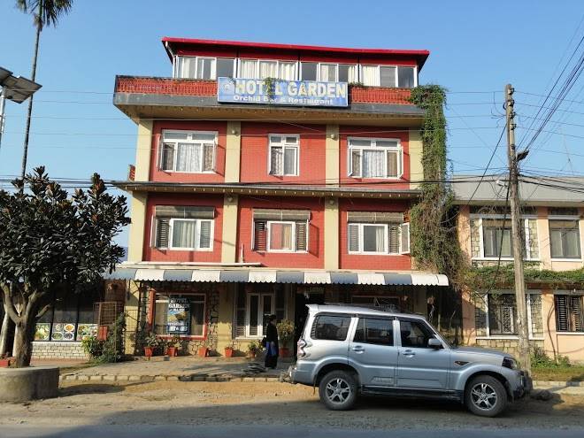 Hotel garden