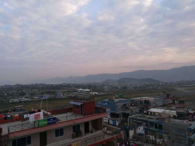 Walling new hamro hotel