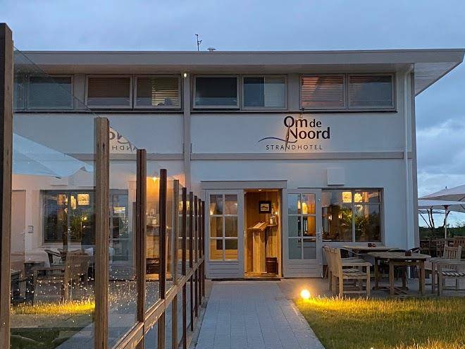 Strandhotel om de noord
