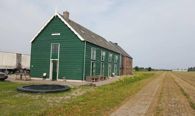 De groene bollenschuur