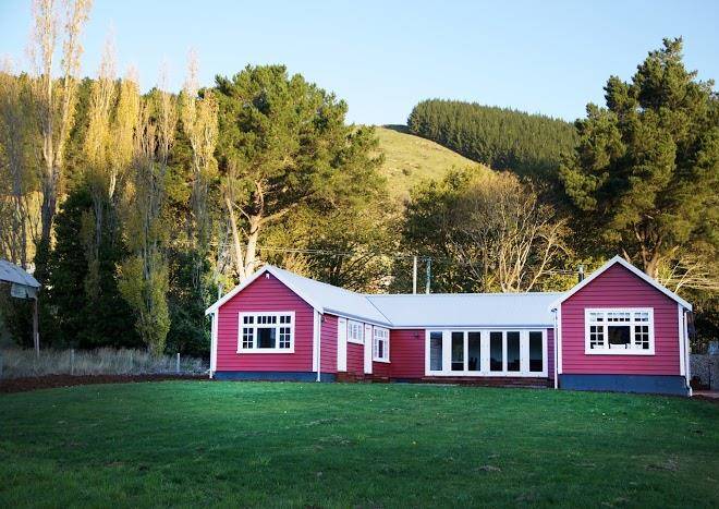 The red barns