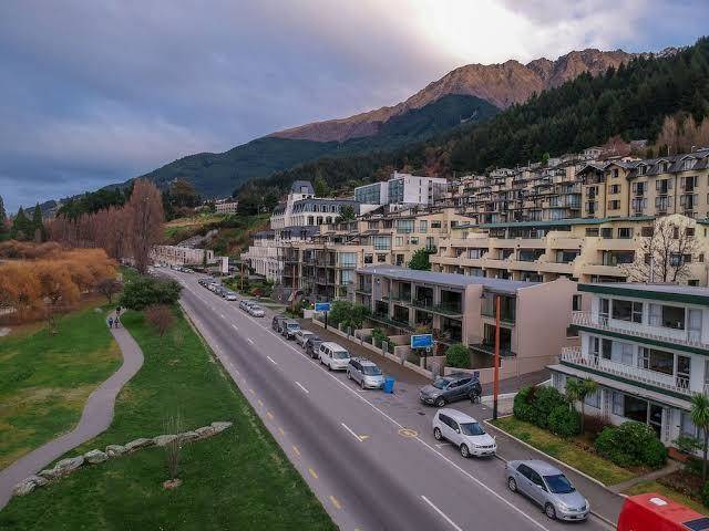 Lakefront apartments