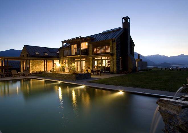 Tin tub luxury lodge