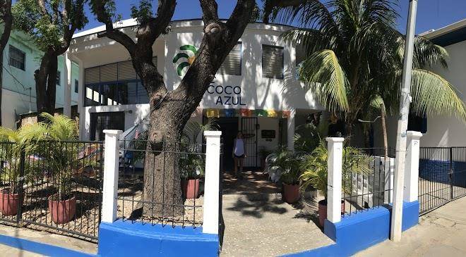 El coco azul