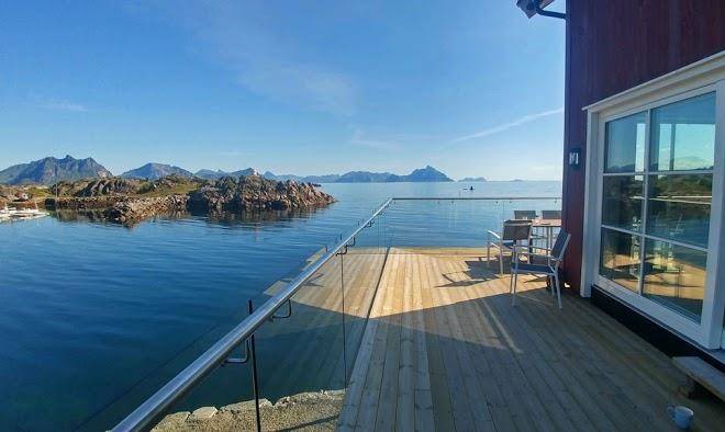 Lofoten panorama as