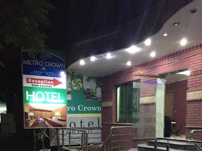 Metro crown hotel airport lahore