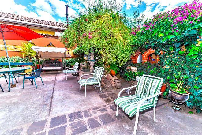 Fuente de agua hotel