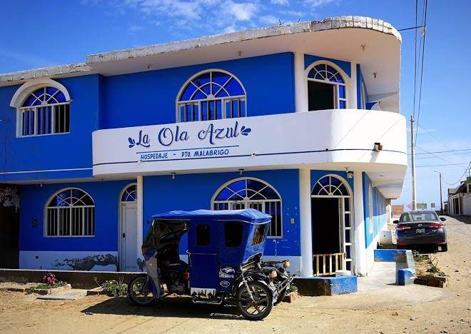 La ola azul