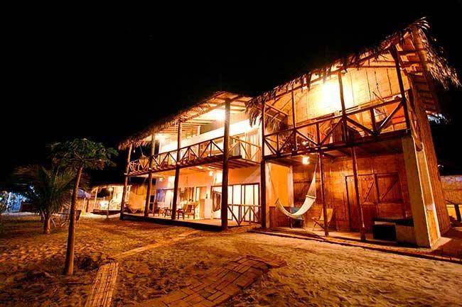 Bamboo lodge