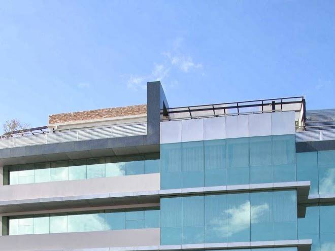 Green glass hotel