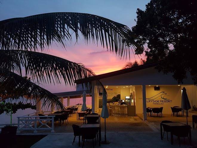 Cliffside resort