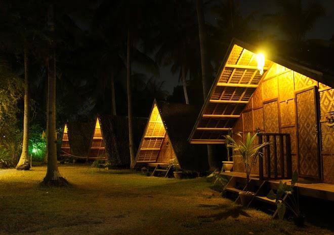 Archery asia nipa huts moalboal philippines