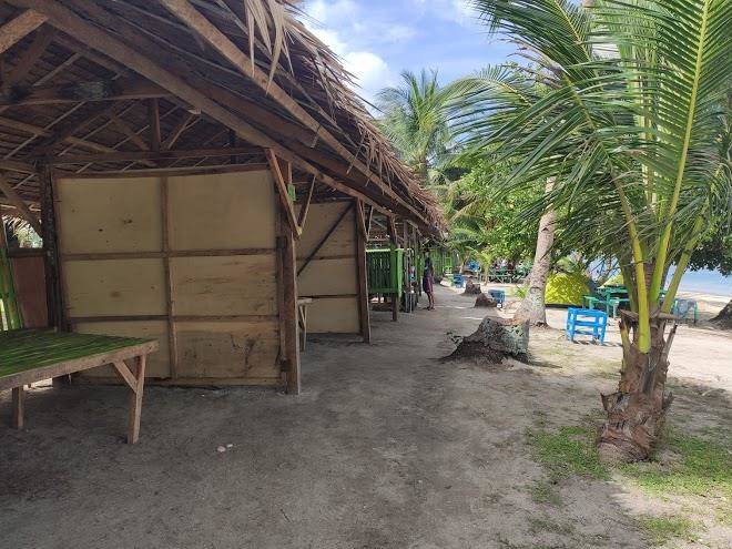 Hidden beach resort