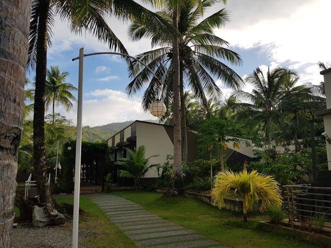 The coral reef beach resort