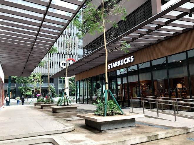 Starbucks avida towers verte