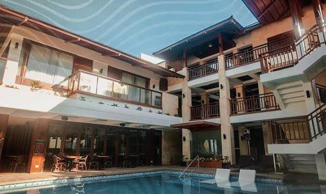 White sand beach resort