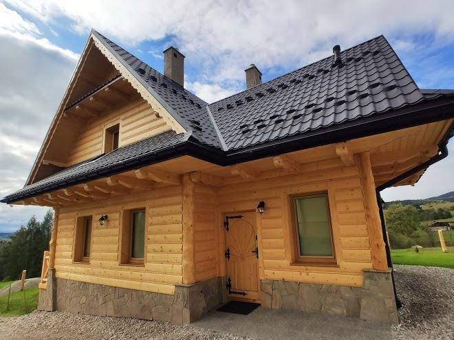 Goralskie domki na podhalu