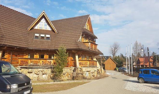 Restauracja w osrodku wczasowym marymont